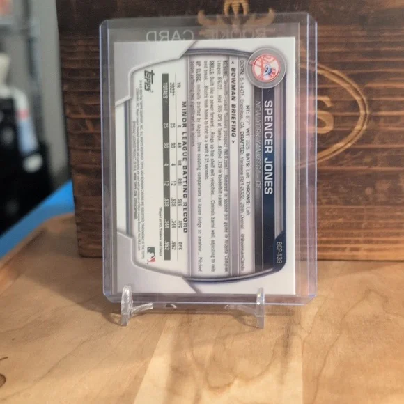 2023 1st Bowman Chrome Spencer Jones Prospect Rookie Card Yankees 🔥🔥🔥 - Picture 2 of 2